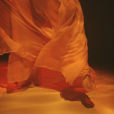 Abstract visual representing the flow of air.